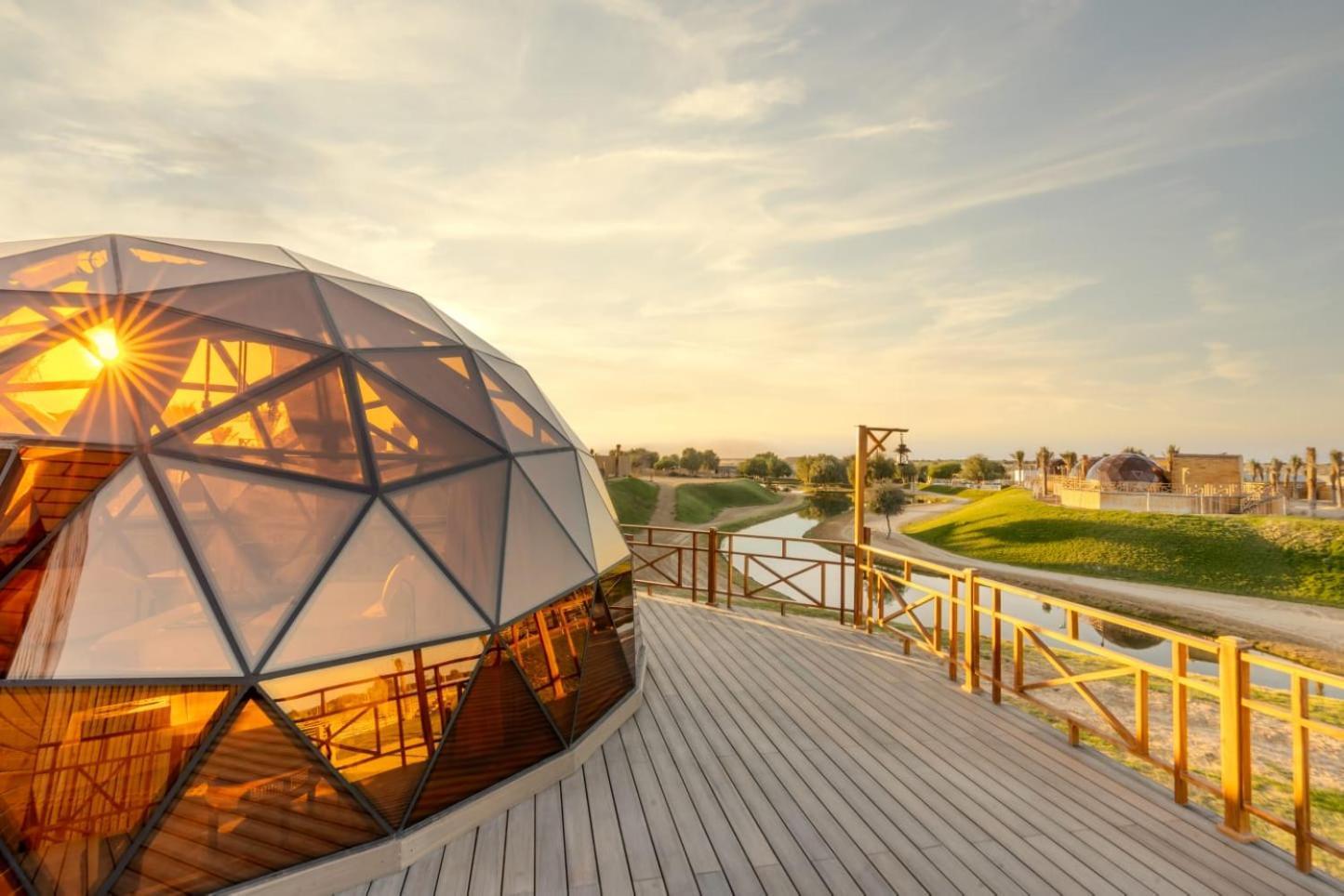 Al Marmoom Oasis Luxury Experiential Desert Resort Dubaj Zewnętrze zdjęcie